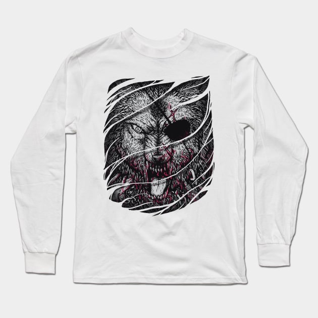 Wild Soul Long Sleeve T-Shirt by Deniart